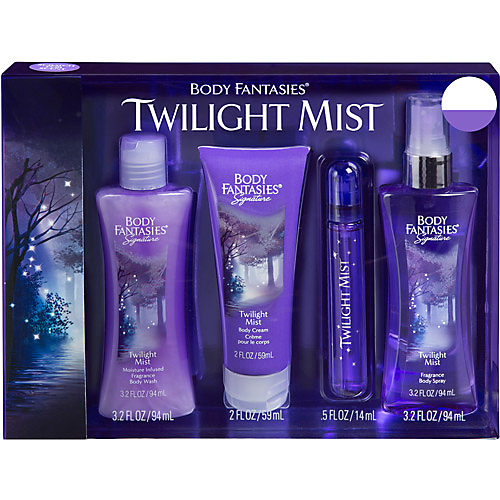  Perfume Body Mist Fragrance, 4 Piece Holiday Gift Set