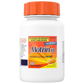 Motrin Ibuprofen 200mg Pain & Fever Relief Tablets