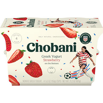 Chobani Non-Fat Strawberry on the Bottom Greek Yogurt