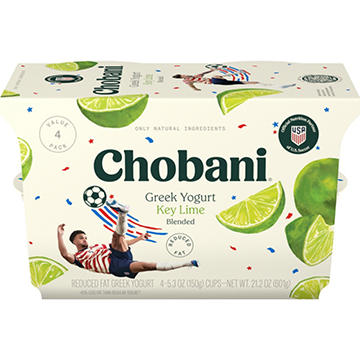 Chobani Low-Fat Key Lime Blended Greek Yogurt