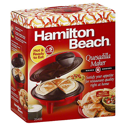  Hamilton Beach 25409 Quesadilla Maker: Electric Quesadilla  Makers: Home & Kitchen