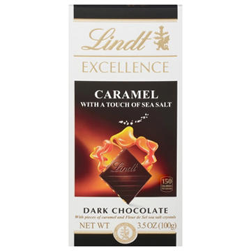 Lindt Excellence Caramel Dark Chocolate Bar