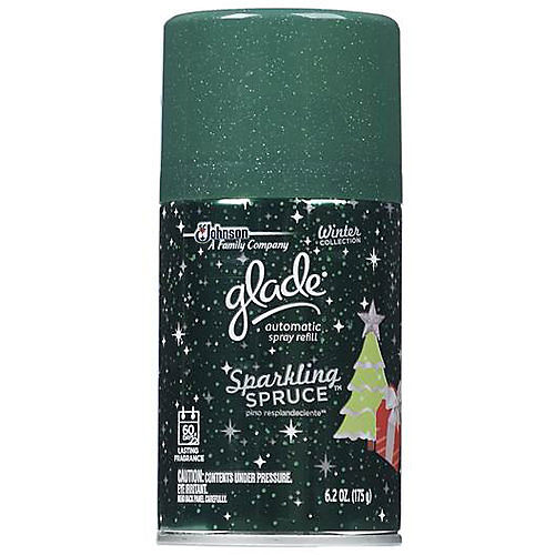 Glade sparkling spruce 2025 spray