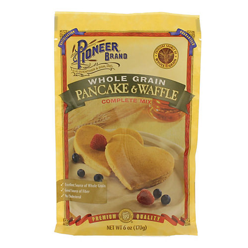 Pioneer Brand Complete Buttermilk Pancake & Waffle Mix - Shop Pancake Mixes  at H-E-B