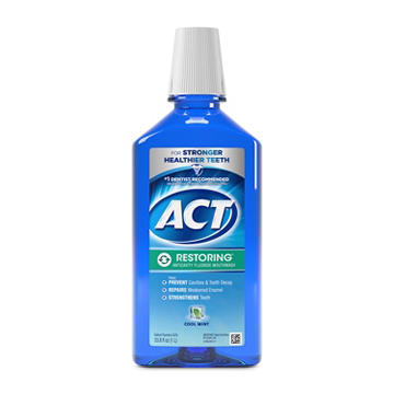 ACT Restoring Anticavity Fluoride Mouthwash - Cool Mint