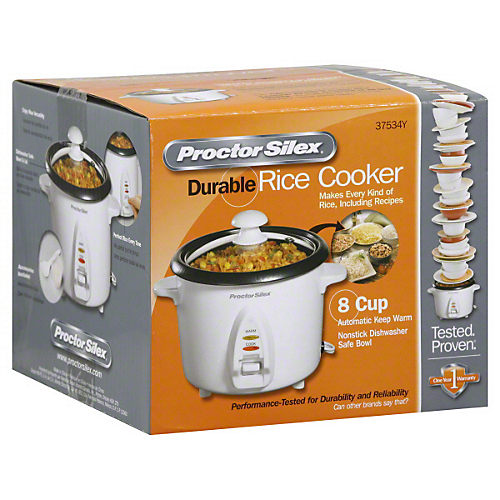 Proctor Silex 8-Cup Rice cooker White 37534NR - Best Buy