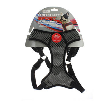 Coastal Pet Products Medium Comfort Soft Sport Wrap Adjustable Harness Assorted Colors