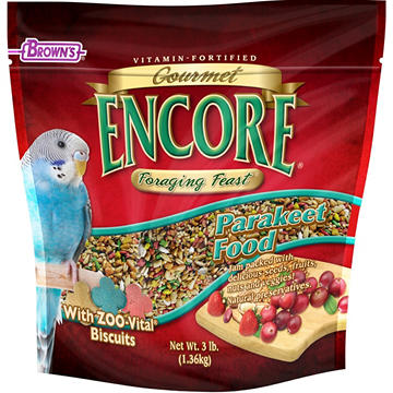 Brown's Foraging Feast Gourmet Parakeet Food