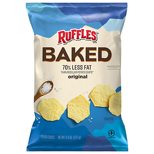 Ruffles Baked Cheddar & Sour Cream Potato Chips - 18477