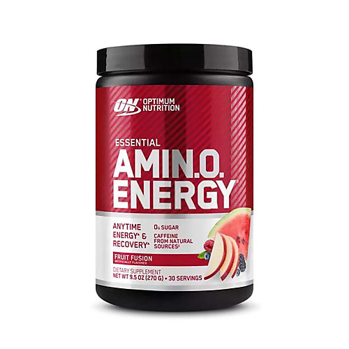 Optimum Nutrition Essential Amino Energy Blue Raspberry - Shop Diet &  Fitness at H-E-B