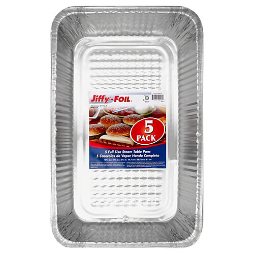 Handi-foil® Cook-n-Carry® Lasagna Pans and Lids - Silver, 2 pk / 11.75 x  9.3 in - Baker's
