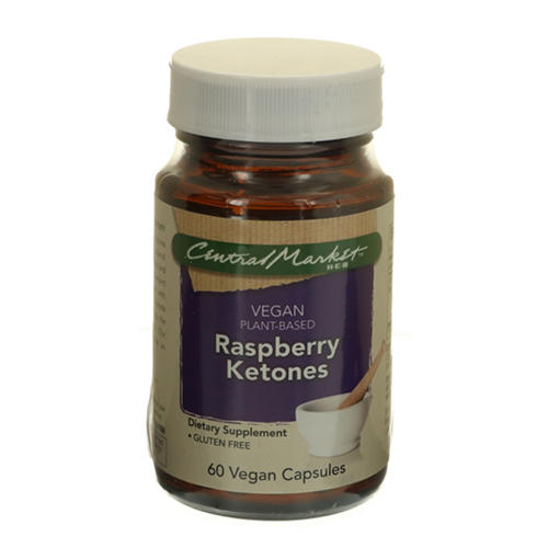 Central Market Raspberry Ketones Vegan Capsules, 60 ct
