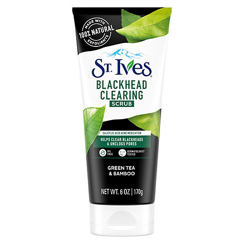 St. Ives Blackhead Clearing Green Tea & Bamboo Face Scrub - Shop ...