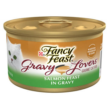 Fancy Feast Purina Gravy Lovers Gourmet Wet Cat Food - Salmon Feast