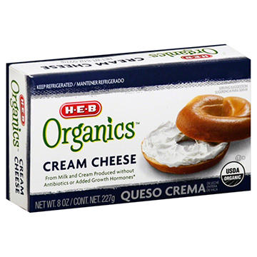 H-E-B Organics Cream Cheese Brick