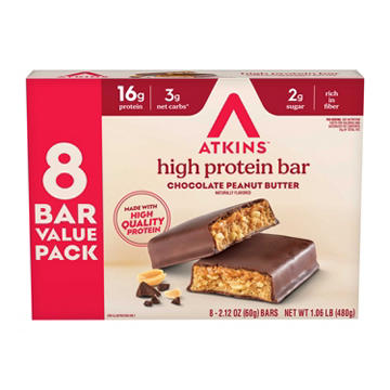Atkins Advantage Chocolate Peanut Butter Meal Bars