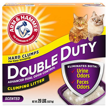 Arm & Hammer Double Duty Advanced Odor Control Clumping Litter