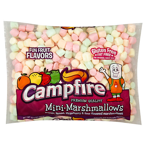 Mini Assorted Fruit Flavored Marshmallows