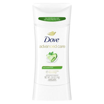 Dove Advanced Care Antiperspirant Deodorant Stick Cool Essentials