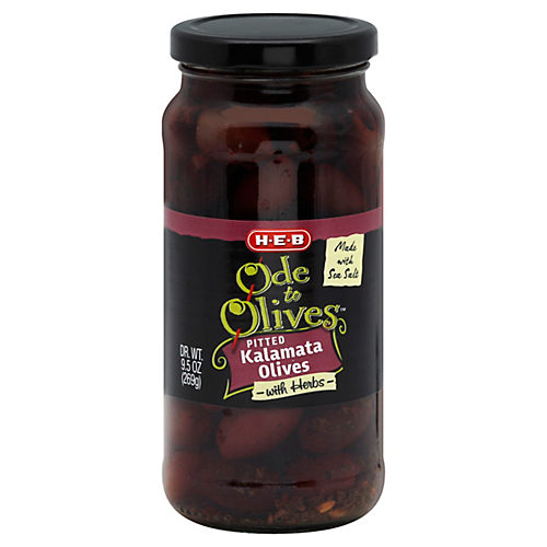 Small Pitted Black Olives - B&G Condiments