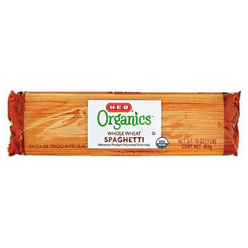 H-E-B Organics Whole Wheat Spaghetti