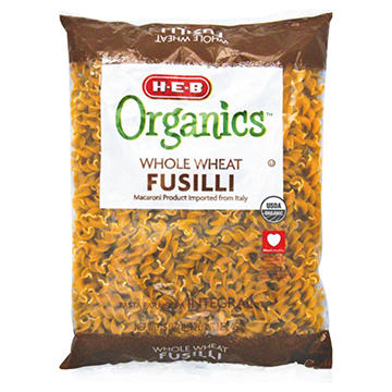 H-E-B Organics Whole Wheat Fusilli