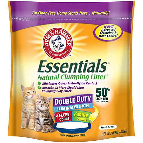 Arm & hammer store essentials cat litter