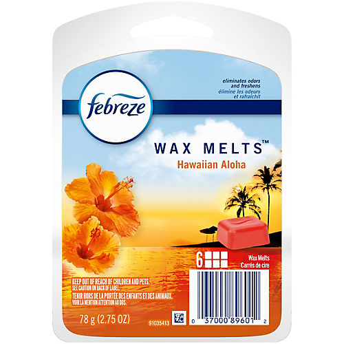 Febreze Wax Melts Ocean Hinoki Ginger Waterlily 6 Melts - 2.75 Oz - Star  Market