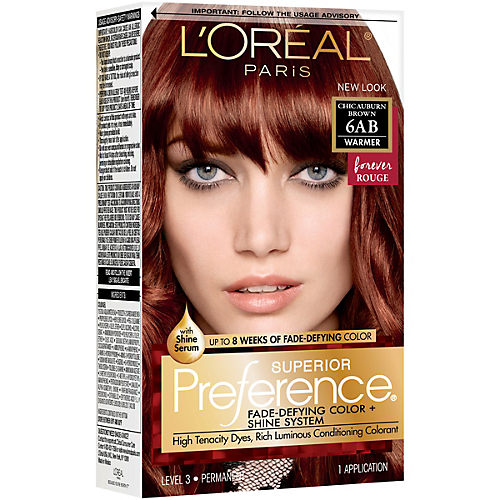 L'Oréal Paris Excellence Créme Permanent Hair 6R Auburn - Shop Hair H-E-B