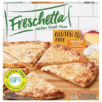 Freschetta Four Cheese Medley Thin Crust Gluten Free Frozen Pizza