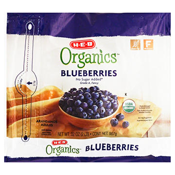 H-E-B Organics Frozen Blueberries