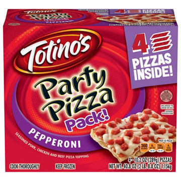 Totino's Pepperoni Party Pizza Pack