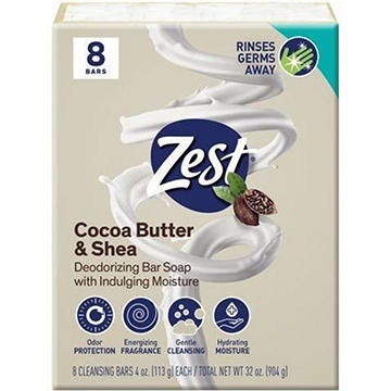 Zest Cocoa Butter Bath Bars