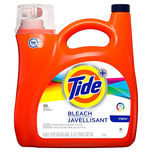 tide with bleach powder he