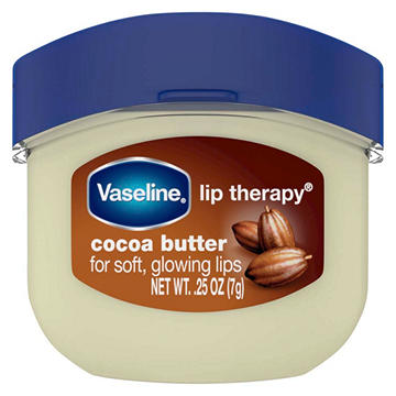 Vaseline Travel Size Lip Therapy Cocoa Butter Lip Balm