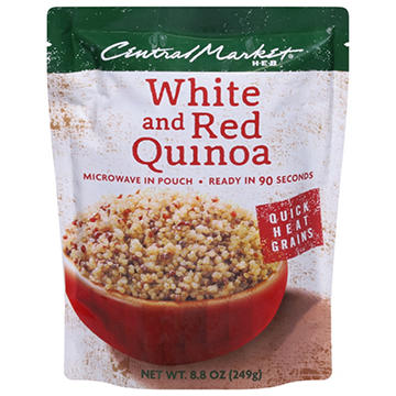 Central Market Quick Heat White & Red Quinoa