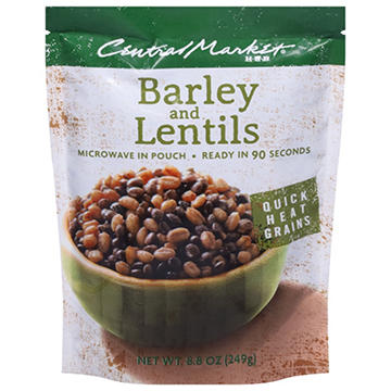 Central Market Barley and Lentils Quick Heat Grains