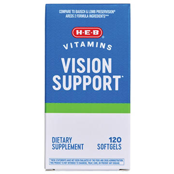 H-E-B Vitamins Vision Support Softgels