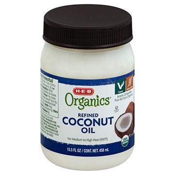 H-E-B Organics Refined Coconut Oil