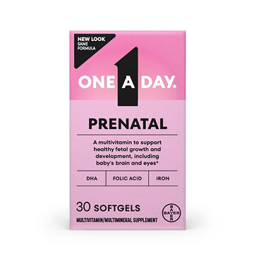 One A Day Prenatal 1 Complete Multivitamin Softgels