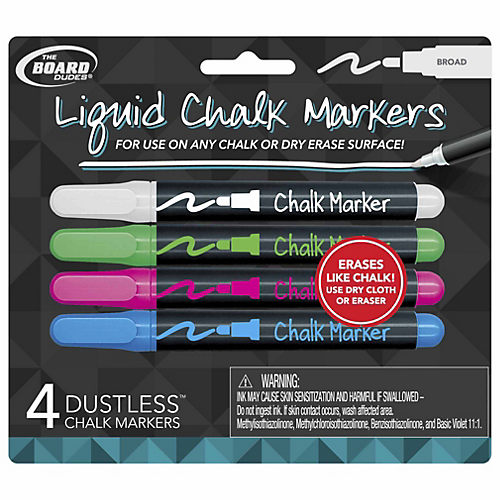 Cohas Heart Shape Chalkboard Labels, Fine Tip White Marker, 27
