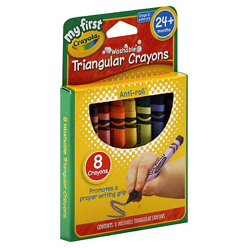 Crayola My First Triangle Crayons - Shop Crayons at H-E-B