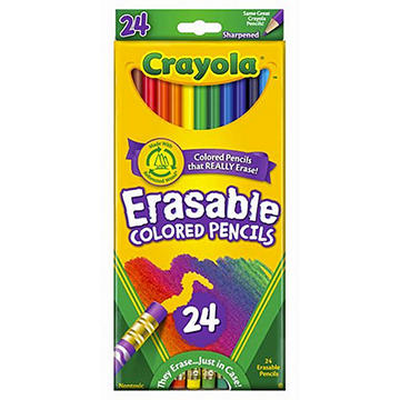 Crayola Erasable Colored Pencils