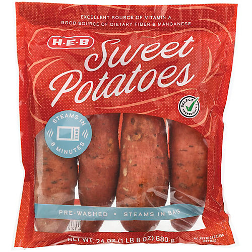 Steamables Sweet Potatoes Whole Fresh, 1.5 lb Bag