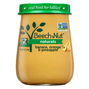 Beech-Nut Naturals Baby Food - Banana Orange & Pineapple