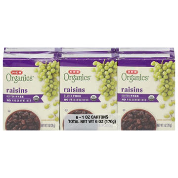 H-E-B Organics No Sugar Added Raisins