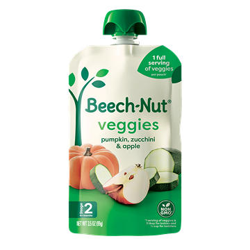 Beech-Nut Veggies Pouch - Pumpkin Zucchini & Apple