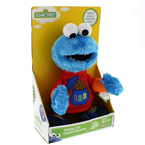 Playskool Sesame Street Talking 123 Cookie Monster