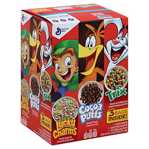 General Mills Trix Minis Cereal - Fruity Corn Puffs - Shop Cereal at H-E-B