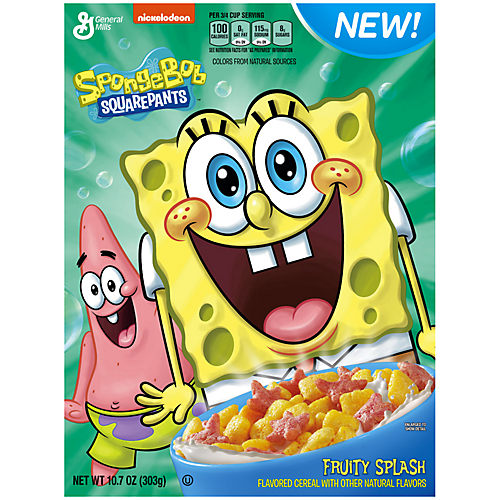 spongebob eating healthy